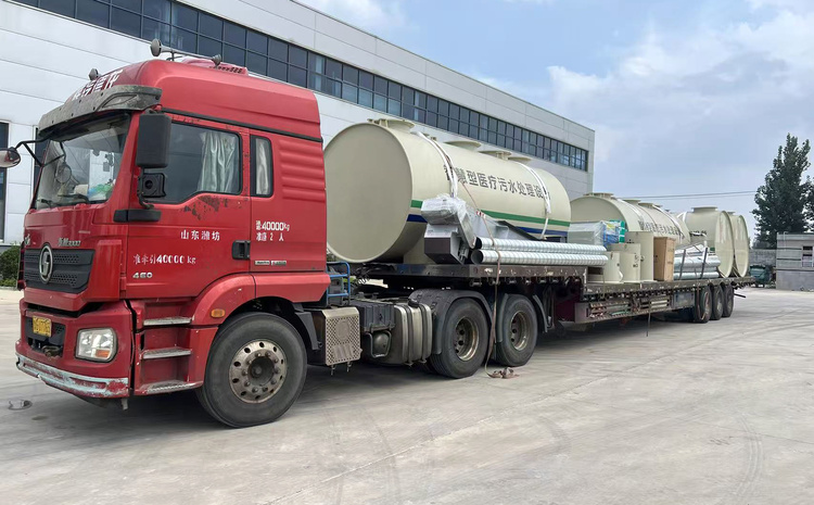 医院圆柱形PP一体化污水处理设备